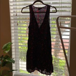 Cute purple pattern dress